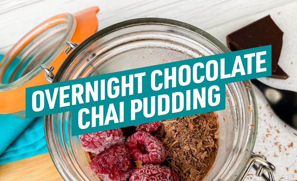 Is it a breakfast or is it a dessert? No matter the time, our Chocolate Chai Pudding makes a tasty treat whenever you’re craving something sweet.