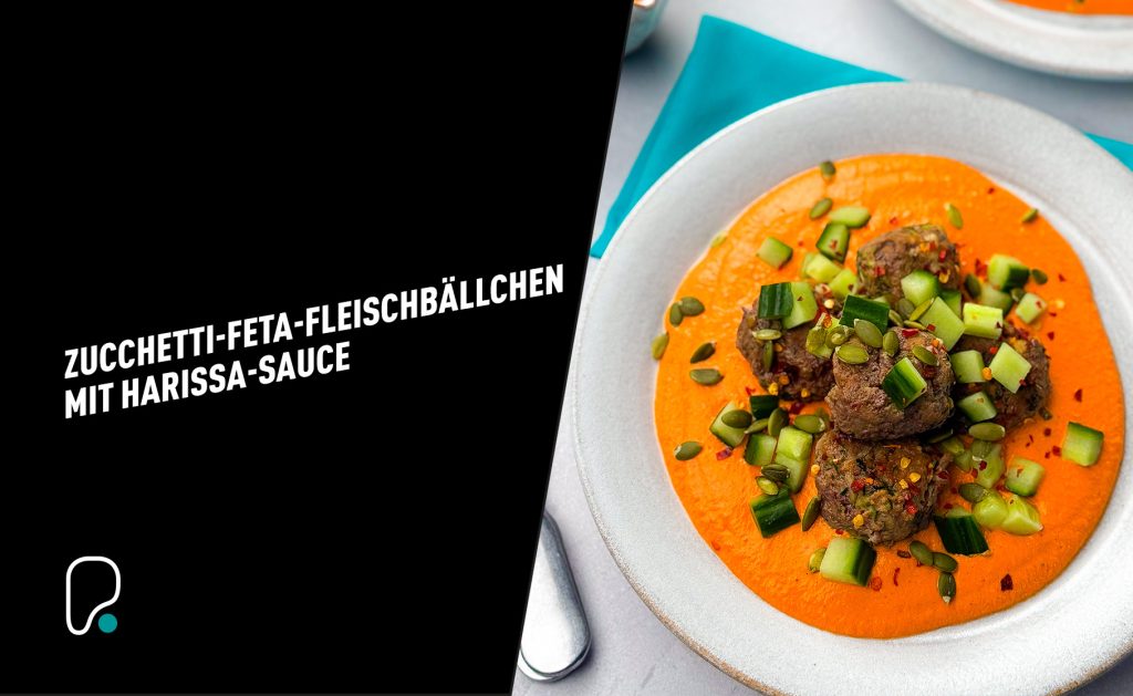 Suchst du noch nach einem proteinreichen Z’Nacht, das alles andere als langweilig ist? Dann probier die Zucchetti-Feta-Fleischbällchen.