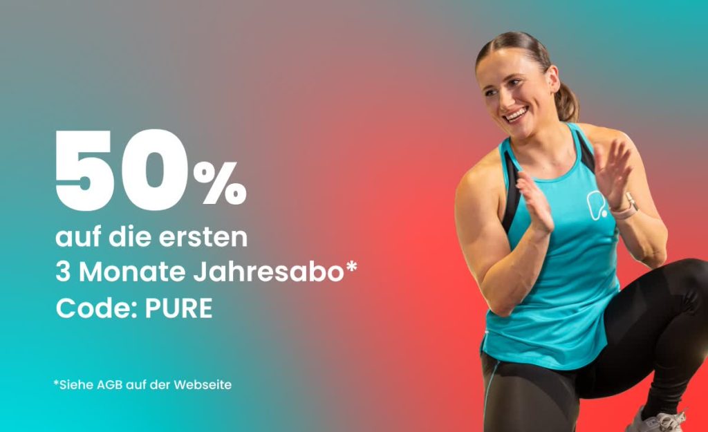 Spare -50% auf dein Jahresabo für die ersten 3 Monate oder sichere dir das Monatsabo mit -50% auf den ersten Monat.